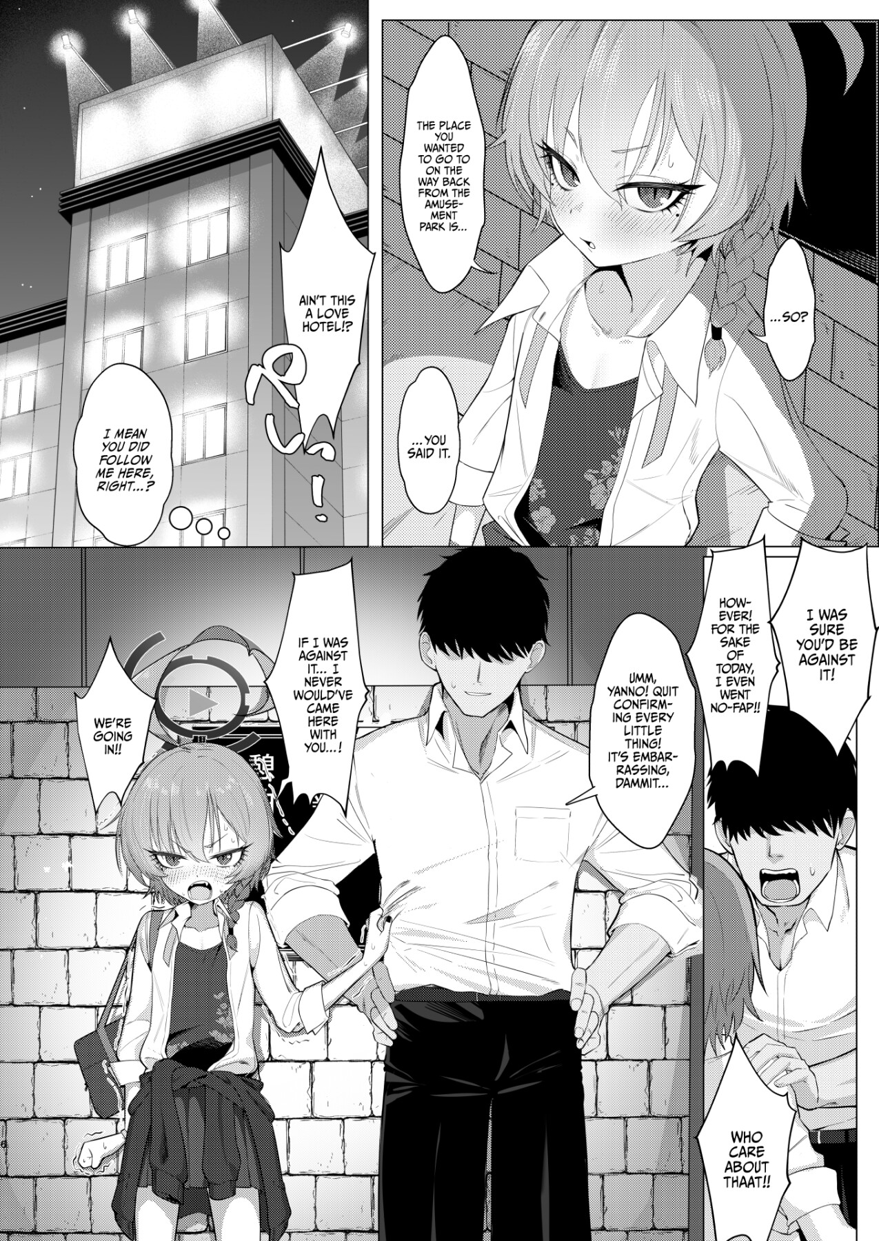 Hentai Manga Comic-Book About Going On A Date And Having Sex With Neru-Read-5